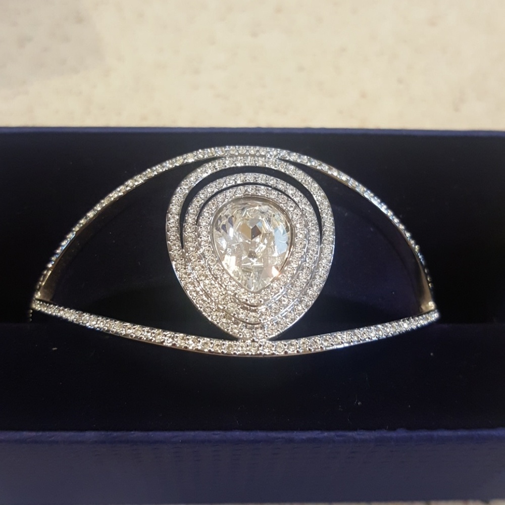 Swarovski cuff bracelet